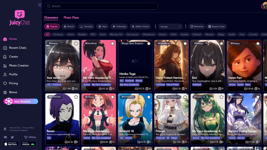 JuicyChat AI image