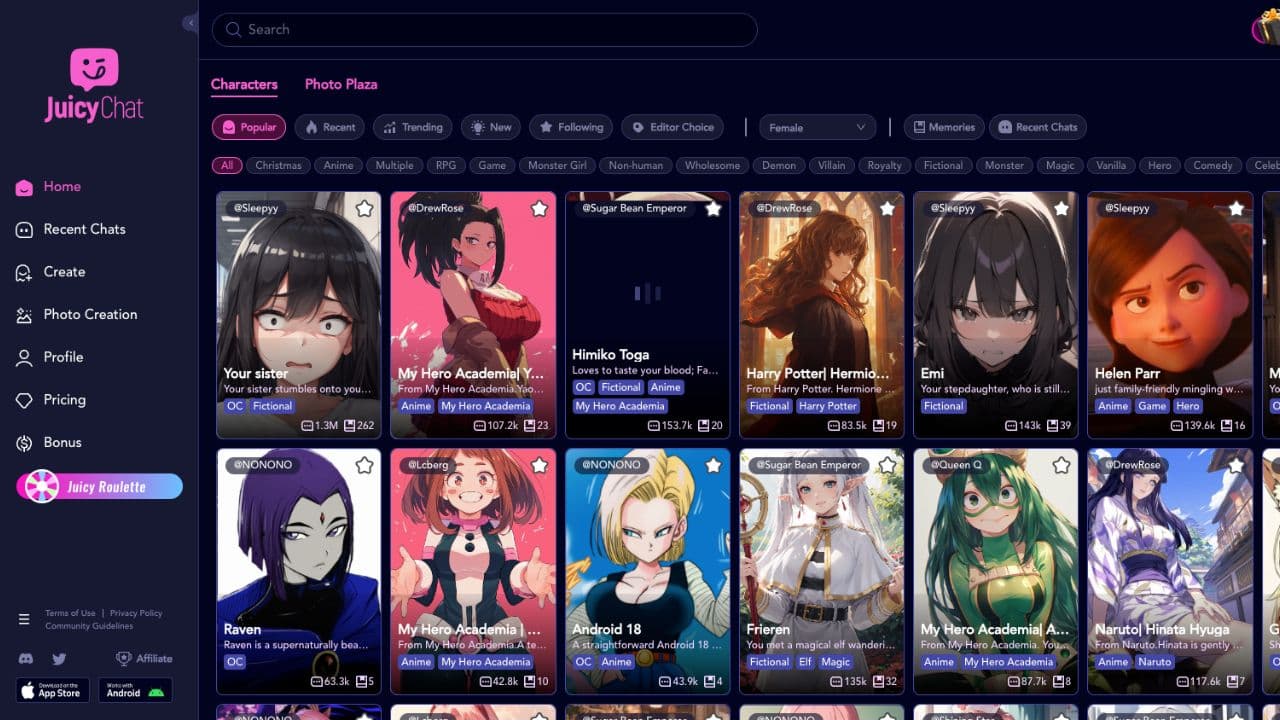 JuicyChat AI